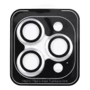 Bluestar Apple iPhone 18 Pro / 18 Pro Max lencsevédő üvegfólia felhelyező kerettel, ezüst