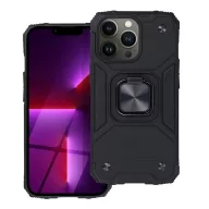   Nitro Apple iPhone 18 Pro / 17 Pro tok, megerősített sarokkal, kitámasztóval, fekete