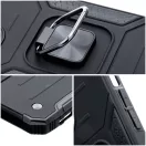 Nitro Apple iPhone 18 Pro / 17 Pro tok, megerősített sarokkal, kitámasztóval, fekete