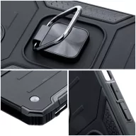   Nitro Apple iPhone 18 Pro / 17 Pro tok, megerősített sarokkal, kitámasztóval, fekete