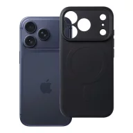   Silicone Mag Apple iPhone 18 Pro / 17 Pro tok, MagSafe, fekete