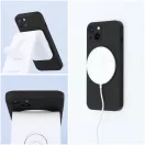 Silicone Mag Apple iPhone 18 Pro / 17 Pro tok, MagSafe, fekete