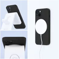   Silicone Mag Apple iPhone 18 Pro / 17 Pro tok, MagSafe, fekete