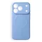 Silicone Mag Apple iPhone 18 Pro / 17 Pro tok, MagSafe, világoskék
