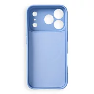   Silicone Mag Apple iPhone 18 Pro / 17 Pro tok, MagSafe, világoskék
