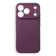 Silicone Mag Apple iPhone 18 Pro / 17 Pro tok, MagSafe, lila