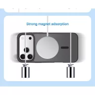   Dux Ducis Yind Apple iPhone 18 Pro / 17 Pro tok, MagSafe, fekete