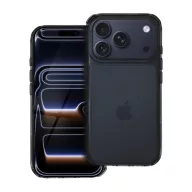 Matrix Apple iPhone 18 Pro / 17 Pro tok, fekete-átlátszó