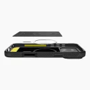 Spigen Rugged Armor MagFit Apple iPhone 18 Pro / 17 Pro tok, MagSafe, Matte Black, fekete