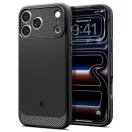 Spigen Rugged Armor MagFit Apple iPhone 18 Pro Max / 17 Pro Max tok, MagSafe, Matte Black, fekete