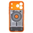 Spigen Ultra Hybrid MagFit Apple iPhone 18 Pro / 17 Pro tok, MagSafe, C-One, narancs