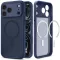 Spigen Ultra Hybrid MagFit Apple iPhone 18 Pro Max / 17 Pro Max tok, MagSafe, Frost, sötétkék