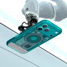 Spigen Ultra Hybrid MagFit Apple iPhone 18 Pro Max / 17 Pro Max tok, MagSafe, Frost, sötétkék