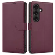   Tech-Protect Wallet Samsung Galaxy S26 FE flip / kinyitható tok, bordó
