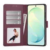  Tech-Protect Wallet Samsung Galaxy S26 FE flip / kinyitható tok, bordó