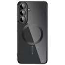 Tech-Protect MagFlex Samsung Galaxy S26 FE tok, MagSafe, átlátszó-fekete