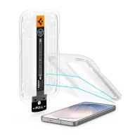   Spigen Glas.tR EZ Fit Pro HD Samsung Galaxy S26 FE tempered kijelzővédő fólia felhelyező kerettel (2db)