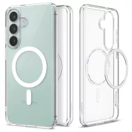   Spigen Ultra Hybrid Mag Samsung Galaxy S26 FE tok, MagSafe, Crystal Clear, átlátszó