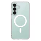Spigen Ultra Hybrid Mag Samsung Galaxy S26 FE tok, MagSafe, Crystal Clear, átlátszó