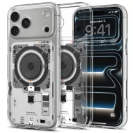   Spigen Ultra Hybrid MagFit Apple iPhone 18 Pro / 17 Pro tok, MagSafe, Neo One, átlátszó