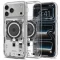 Spigen Ultra Hybrid MagFit Apple iPhone 18 Pro / 17 Pro tok, MagSafe, Neo One, átlátszó