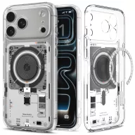   Spigen Ultra Hybrid MagFit Apple iPhone 18 Pro / 17 Pro tok, MagSafe, Neo One, átlátszó
