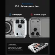   Spigen Ultra Hybrid MagFit Apple iPhone 18 Pro / 17 Pro tok, MagSafe, Neo One, átlátszó