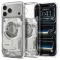 Spigen Ultra Hybrid MagFit Apple iPhone 18 Pro / 17 Pro tok, MagSafe, Zero One, natural titanium