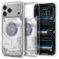   Spigen Ultra Hybrid MagFit Apple iPhone 18 Pro / 17 Pro tok, MagSafe, Zero One, fehér