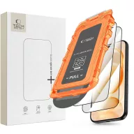  Tech-Protect Quick Set+ Apple iPhone 18 Pro / 17 Pro kijelzővédő üvegfólia felhelyező kerettel (2db)