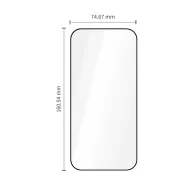   Tech-Protect Quick Set+ Apple iPhone 18 Pro Max / 17 Pro Max kijelzővédő üvegfólia felhelyező kerettel (2db)