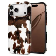   Tech-Protect Lamano Apple iPhone 18 Pro Max / 17 Pro Max hátlap tok, MagSafe, Soft Herd, tehénminta