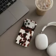   Tech-Protect Lamano Apple iPhone 18 Pro Max / 17 Pro Max hátlap tok, MagSafe, Soft Herd, tehénminta