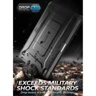   Supcase Unicorn Beetle Pro Apple iPad 11 2025 / iPad 10.9 2022 ütésálló tok kitámasztóval, fekete