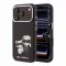 Karl Lagerfeld PU Semi Wrap Smooth Sketch Bodies Apple iPhone 18 Pro Max / 17 Pro Max tok, MagSafe, burgundi-ezüst