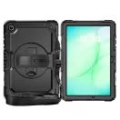 Tech-Protect Solid 2-Set Samsung Galaxy A9+ / Galaxy A11+ tablet tok kitámasztóval, kijelző védelemmel, fekete