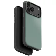   Uniq Lyden DS Magclick Apple iPhone 18 Pro / 17 Pro tok, MagSafe, műbőr, zöld