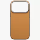 Uniq Lyden DS Magclick Apple iPhone 18 Pro Max / 17 Pro Max tok, MagSafe, műbőr, barna