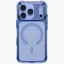 Uniq Lifepro Xtreme Magclick Apple iPhone 18 Pro / 17 Pro tok párnázott sarkakkal, MagSafe, átlátszó-kék