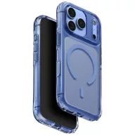   Uniq Lifepro Xtreme Magclick Apple iPhone 18 Pro / 17 Pro tok párnázott sarkakkal, MagSafe, átlátszó-kék