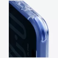   Uniq Lifepro Xtreme Magclick Apple iPhone 18 Pro / 17 Pro tok párnázott sarkakkal, MagSafe, átlátszó-kék