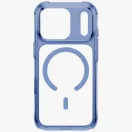 Uniq Lifepro Xtreme Magclick Apple iPhone 18 Pro / 17 Pro tok párnázott sarkakkal, MagSafe, átlátszó-kék