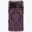 Uniq Lifepro Xtreme Magclick Apple iPhone 18 Pro / 17 Pro tok párnázott sarkakkal, MagSafe, átlátszó-lila