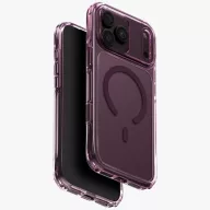   Uniq Lifepro Xtreme Magclick Apple iPhone 18 Pro / 17 Pro tok párnázott sarkakkal, MagSafe, átlátszó-lila