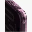Uniq Lifepro Xtreme Magclick Apple iPhone 18 Pro / 17 Pro tok párnázott sarkakkal, MagSafe, átlátszó-lila