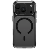   Uniq Lifepro Xtreme Magclick Apple iPhone 18 Pro Max / 17 Pro Max tok párnázott sarkakkal, MagSafe, átlátszó-fekete