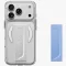 Uniq Heldro Air Apple iPhone 18 Pro Max / 17 Pro Max tok telefontartó résszel, MagSafe, átlátszó
