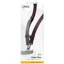 Uniq Vista Flex 2in1 univerzális pánt, nyak / csukló pánt, telefontartó, lila-szürke