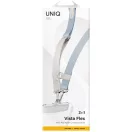 Uniq Vista Flex 2in1 univerzális pánt, nyak / csukló pánt, telefontartó, kék-szürke