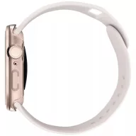   Uniq Voute Apple Watch 11 / Watch 10 42mm műanyag tok, kijelzővédő felülettel, rozéarany